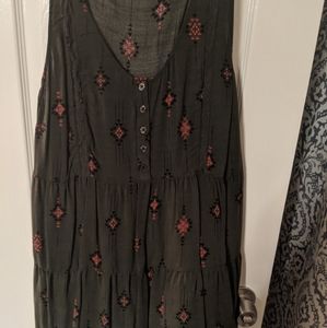 Torrid Hunter Green Flowy Sleeveless